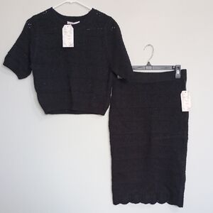 Willow & Wind Crochet Skirt Set